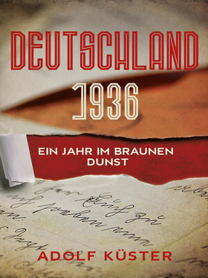 cover image of Deutschland 1936--Ein Jahr im braunen Dunst